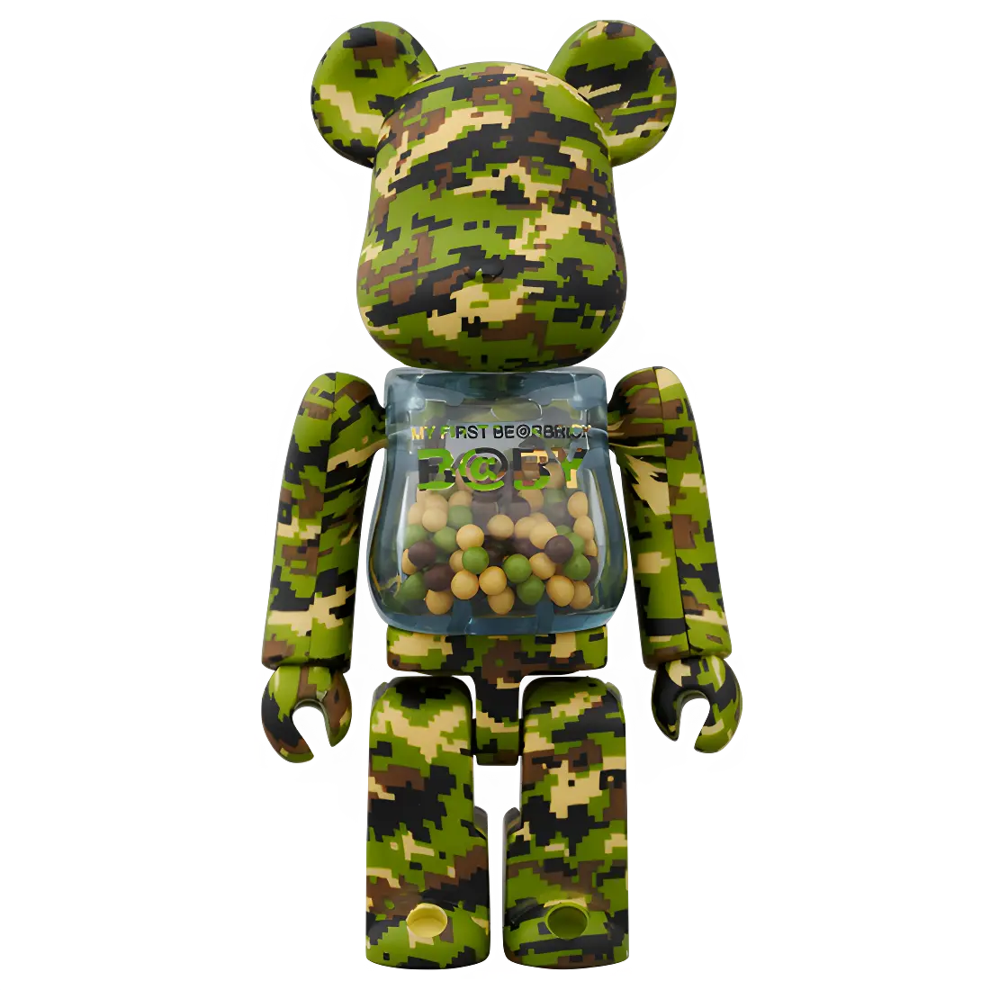 My First Bearbrick Baby Digital Camo Version 100%+400% Herstellerbild 2