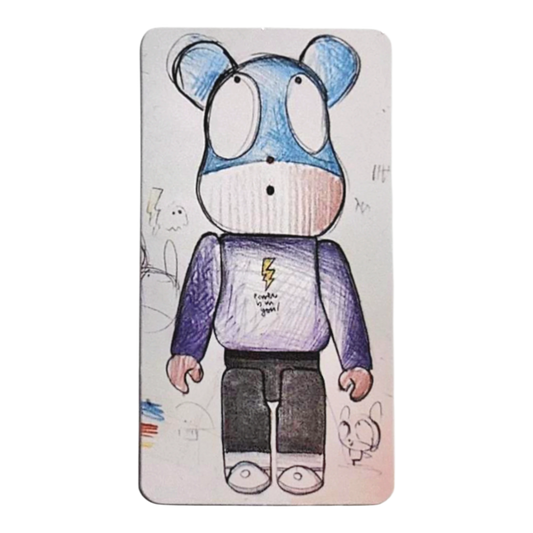B@RBRICK Series 46 "Edgar Plans" 100% SECRET Begleitkarte