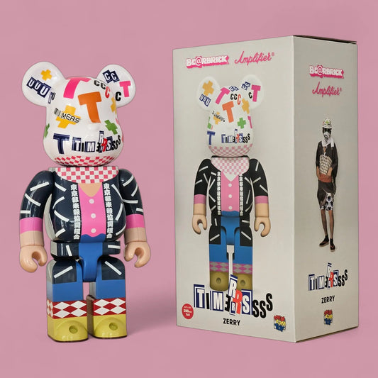 Bearbrick Amplifier Zerry 400% mit Verpackung