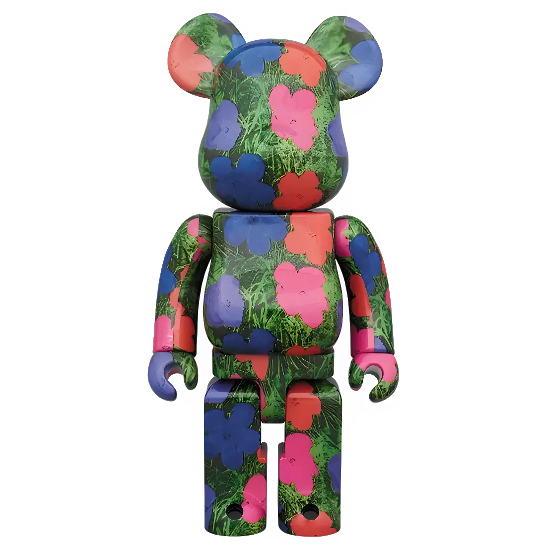 Bearbrick Andy Warhol "Flowers" 100%+400% Herstellerbild 3