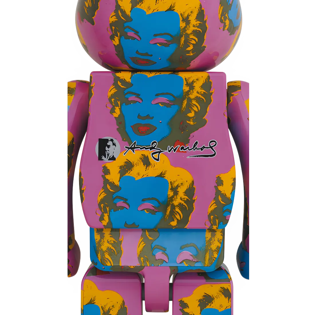 Bearbrick Andy Warhol Marilyn Monroe #2 1000% Herstellerbild 2