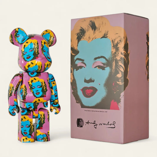 Bearbrick Andy Warhol Marilyn Monroe #2 1000% mit Verpackung