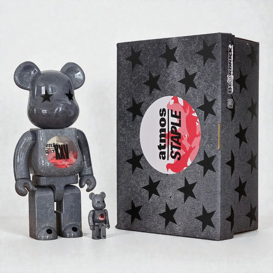 Bearbrick atmos × Staple Type-5 100%+400% mit Verpackung