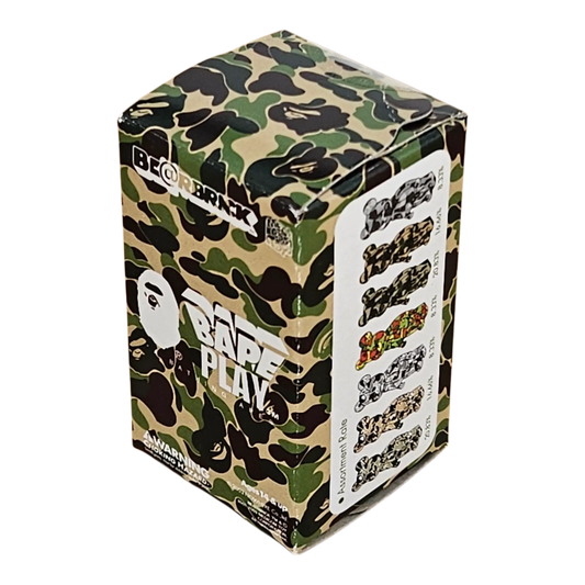 Bearbrick BAPE Play Camo Series 2 Blindbox 100% schräg