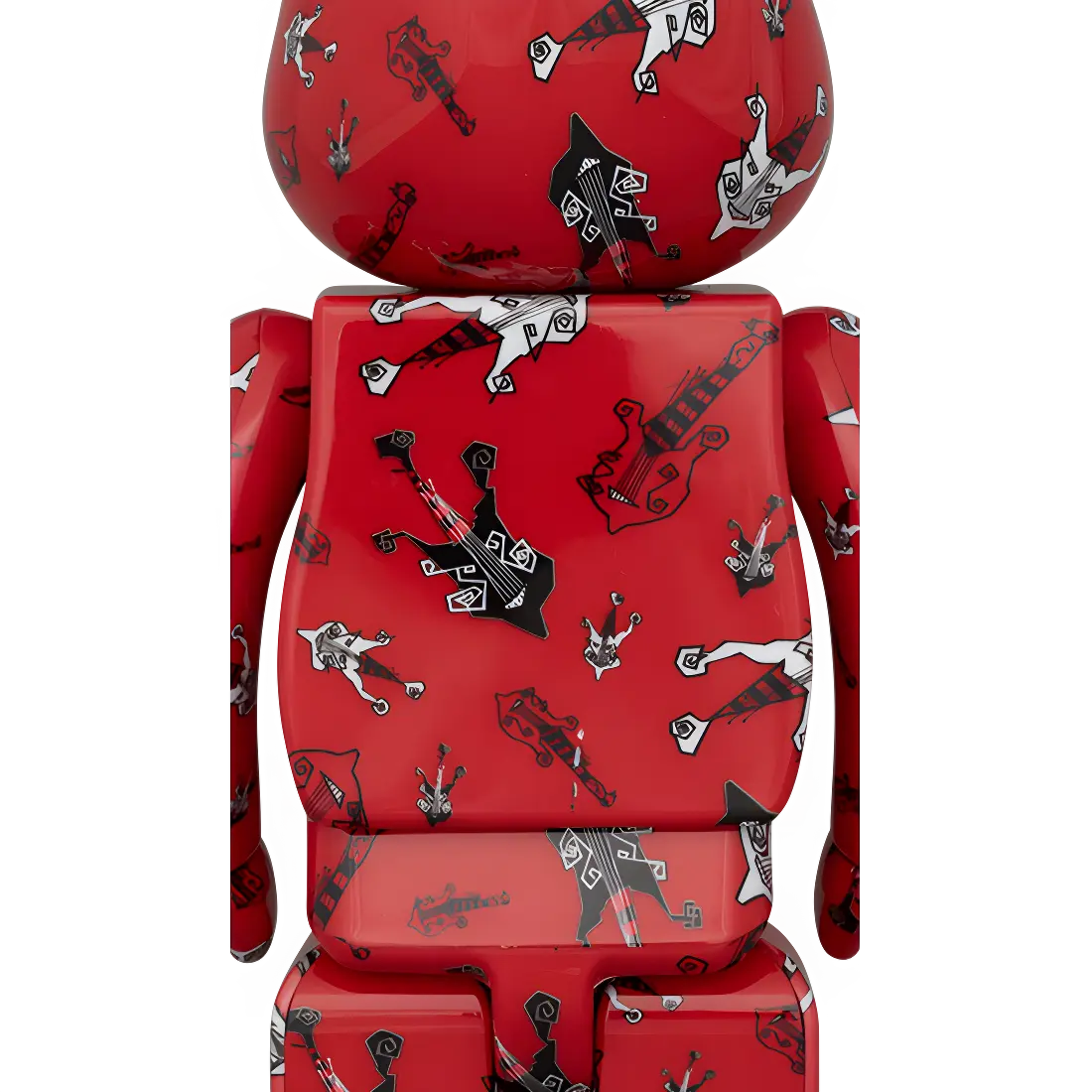 Bearbrick BUCK∞TICK Hisashi Imai Red Version 100%+400% Herstellerbild 4