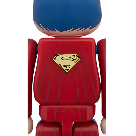 Bearbrick Chase Batman Hush #1 – Superman 100% Rückseite