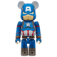 BE@RBRICK Chase MARVEL Infinity Saga – Captain America (100%)