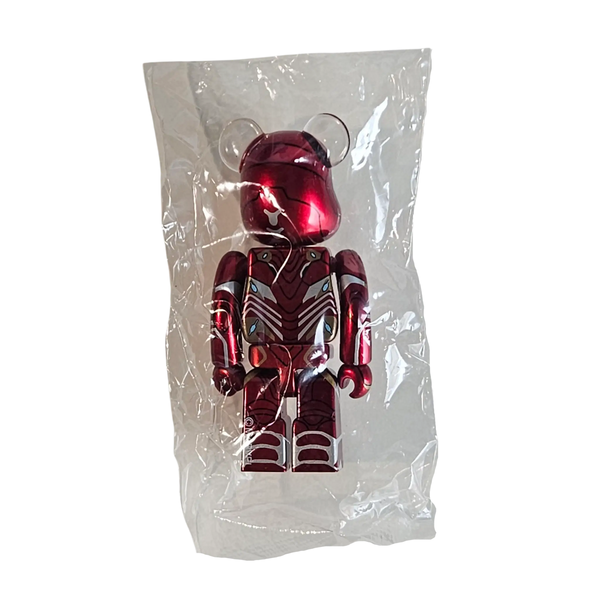 Bearbrick Chase MARVEL Infinity Saga Iron Man Mark 50 100% SECRET Rückseite