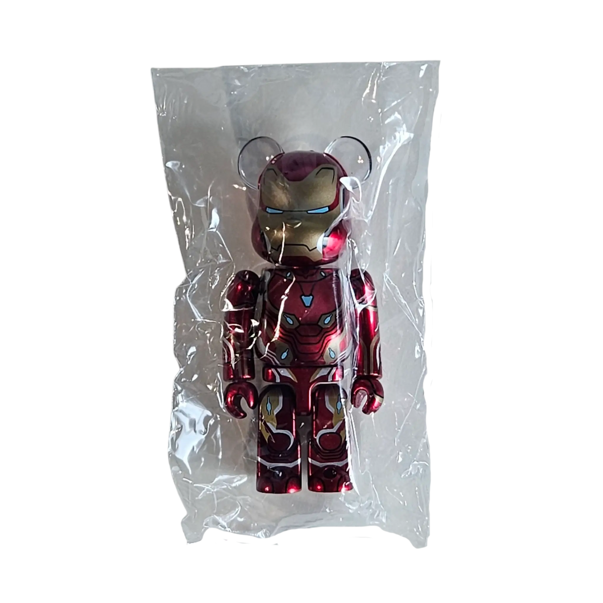 Bearbrick Chase MARVEL Infinity Saga Iron Man Mark 50 100% SECRET Vorderseite