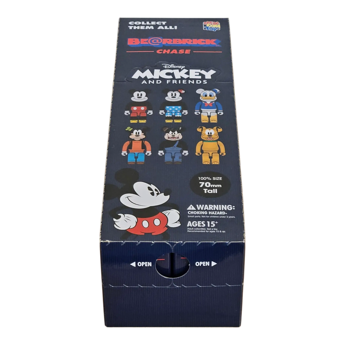 Bearbrick Chase Mickey Mouse & Friends 12er-Karton (100%) Front
