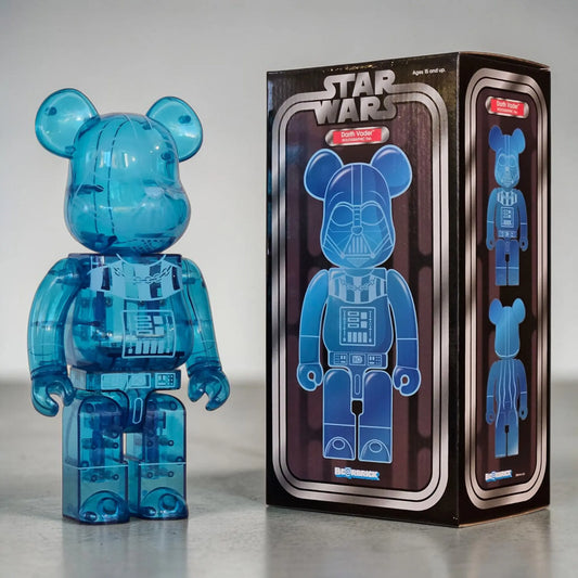 Bearbrick Darth Vader Holographic Version 400% mit Verpackung