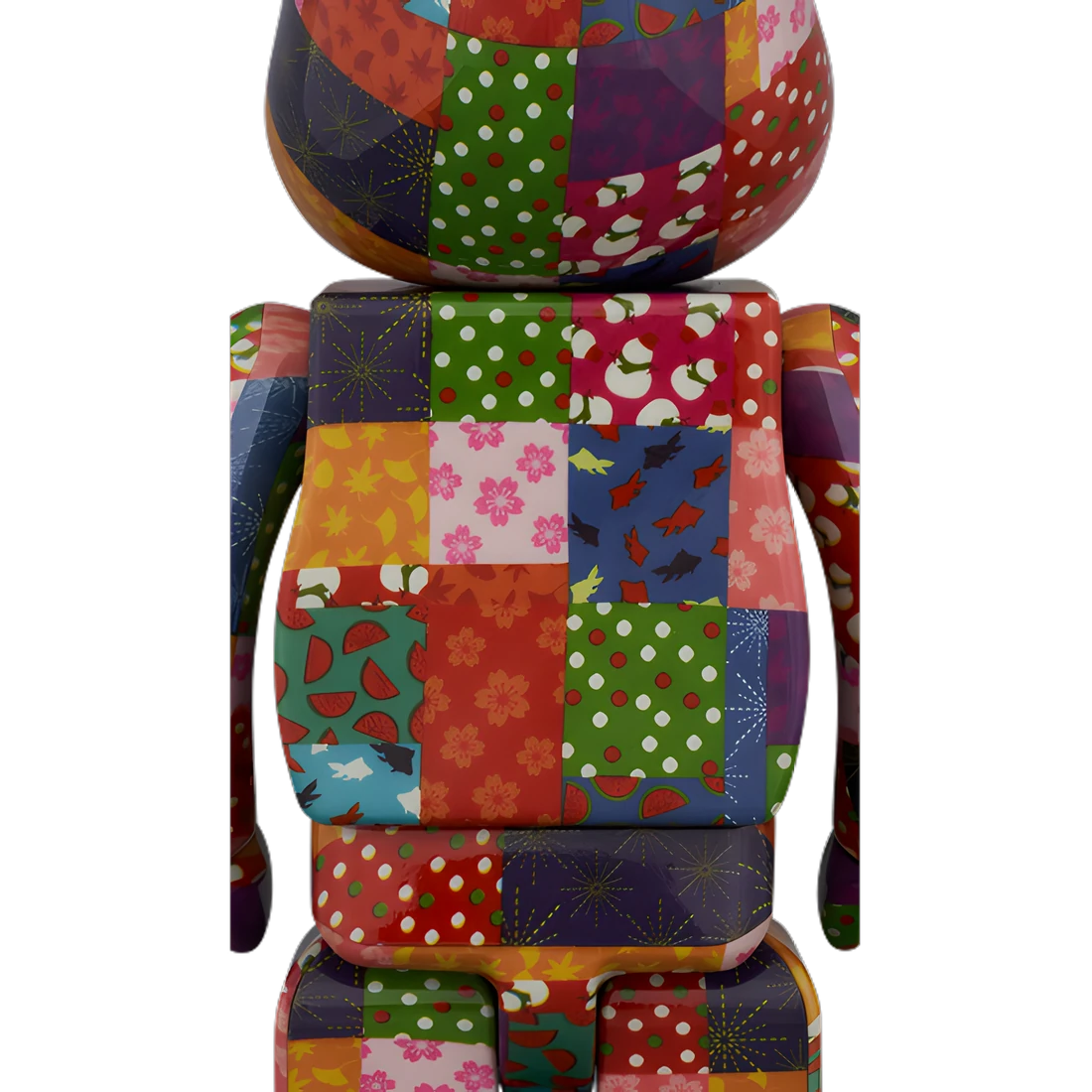 Bearbrick Daruma Quiz "The answer will be revealed in one year" 400% Herstellerbild 2