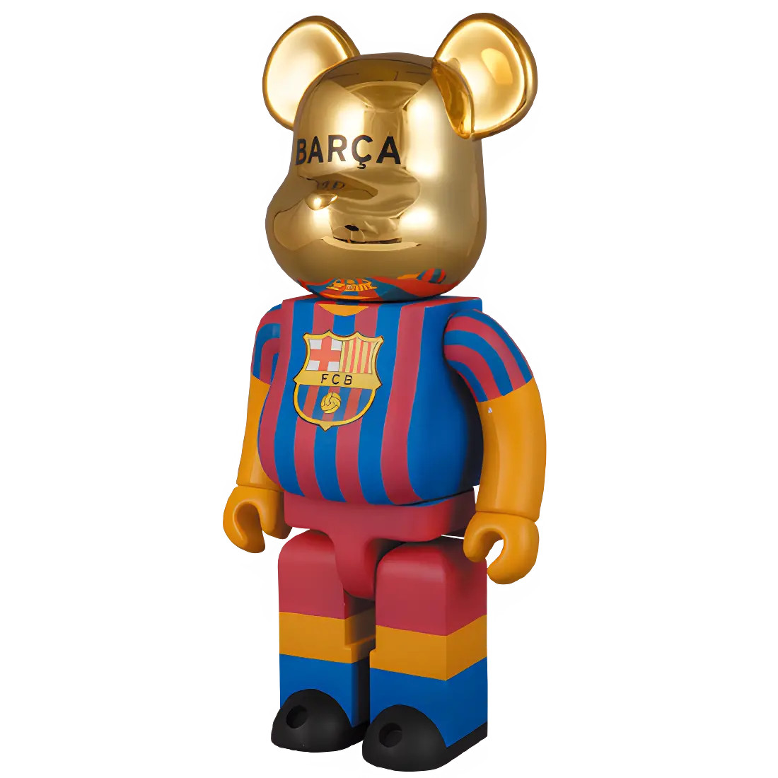 Bearbrick FC Barcelona 05-06 Champion Version 100%+400% Herstellerbild 3