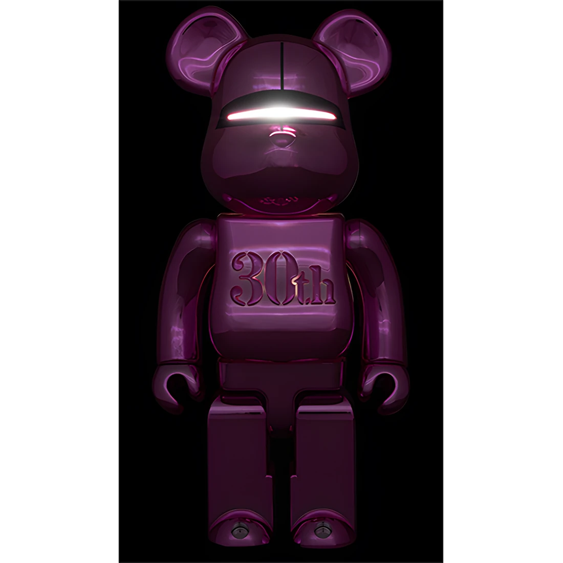Bearbrick Hajime Sorayama Medicom Toy 30th Anniversary Model Pink 400% Herstellerbild 3