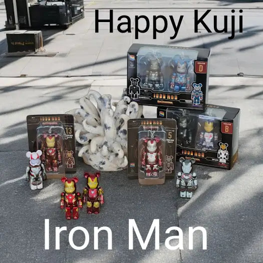 Cover-Artwork für BE@RBRICK Happy Kuji "Iron Man" (2023)