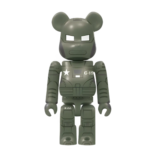Bearbrick Happy Kuji "MARVEL Studios" - 23 Hydra Stomper 100% Herstellerbild