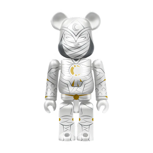 Bearbrick Happy Kuji "MARVEL Studios" - 24 Moon Knight 100% Herstellerbild