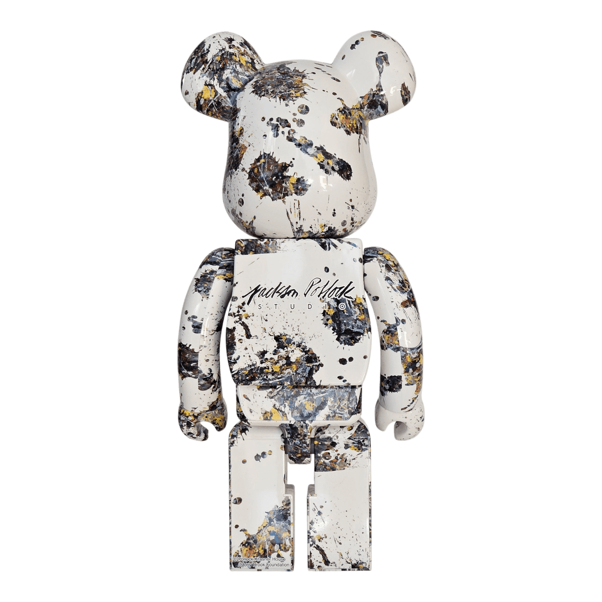 Bearbrick Jackson Pollock Studio "Splash" 1000% Rückseite