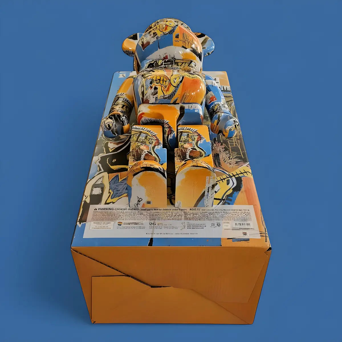 Bearbrick Jean-Michel Basquiat #10 1000% Echtheitsmerkmale