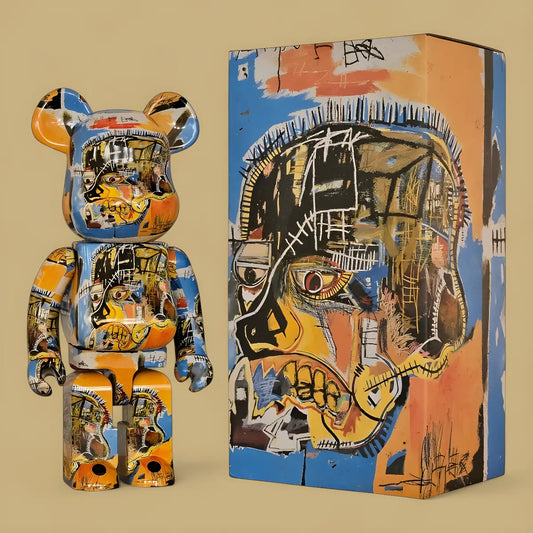 Bearbrick Jean-Michel Basquiat #10 1000% mit Verpackung