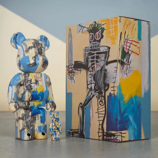 Bearbrick Jean-Michel Basquiat 12th Version 100%+400% mit Verpackung