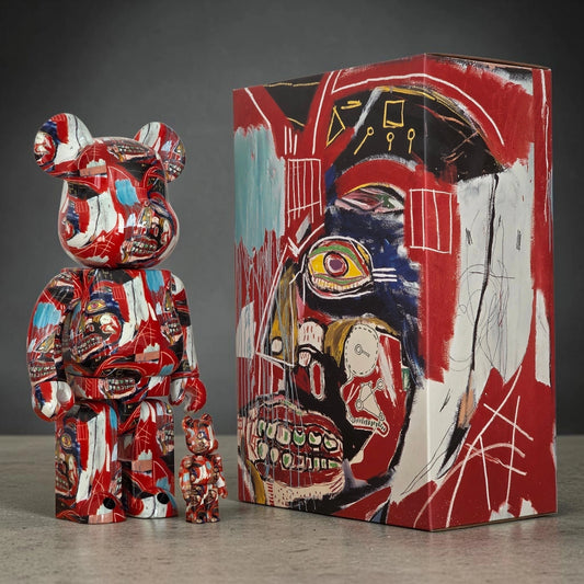Bearbrick Jean-Michel Basquiat 13th Version 100%+400% mit Verpackung