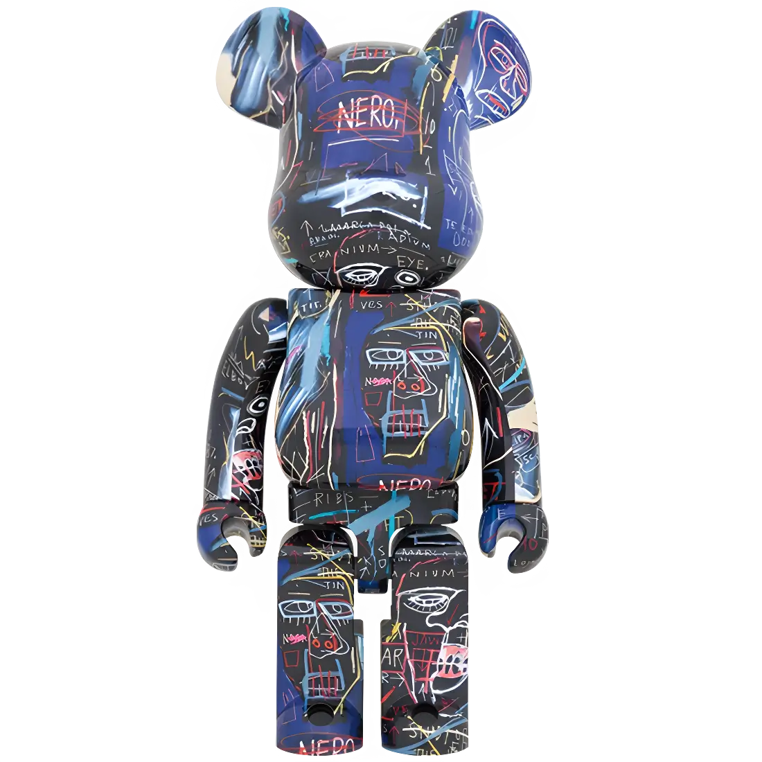 Bearbrick Jean-Michel Basquiat #7 1000% Herstellerbild 1