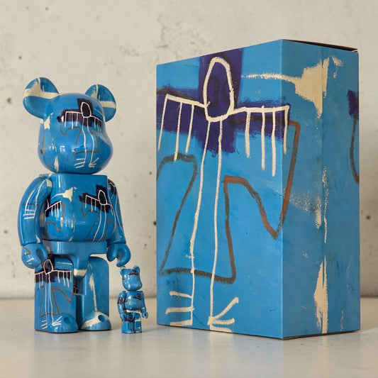 Bearbrick Jean-Michel Basquiat #9 100%+400% mit Verpackung
