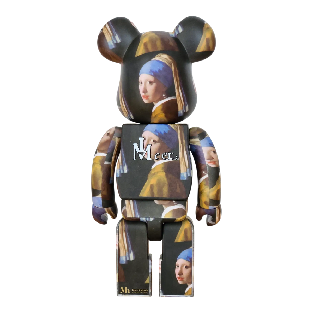 Bearbrick Johannes Vermeer "Girl with a Pearl Earring" 100%+400% Rückseite