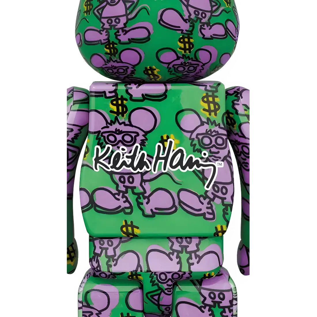 Bearbrick Keith Haring #11 100%+400% Herstellerbild 4