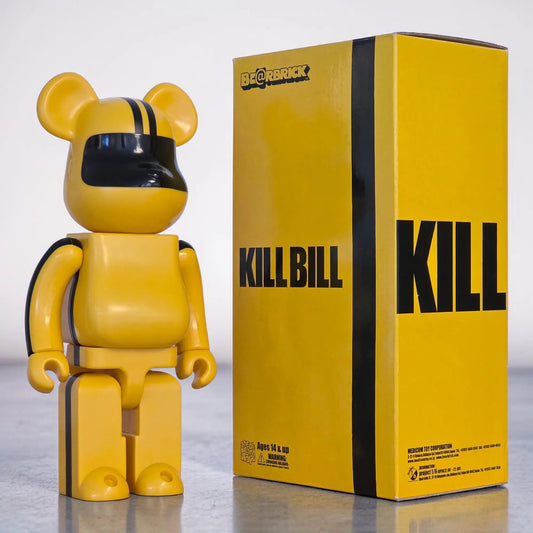Bearbrick Kill Bill 400% mit Verpackung