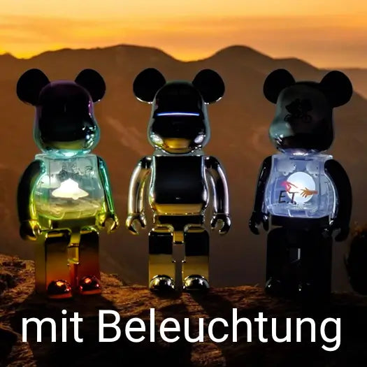 Cover-Artwork für Bearbricks mit Beleuchtung