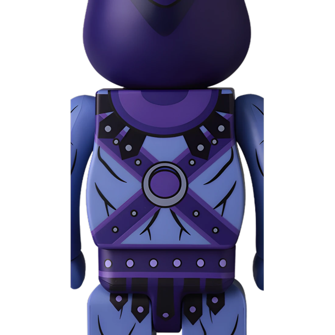 Bearbrick Mishka × Masters of The Universe Skeletor 100%+400% Herstellerbild 4