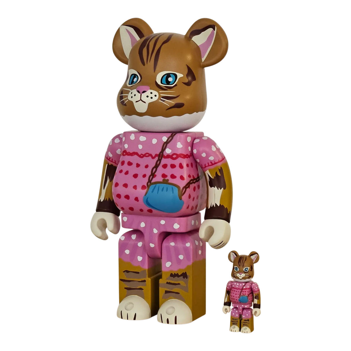 Bearbrick Nathalie Lété "Minette" 100%+400% schräg