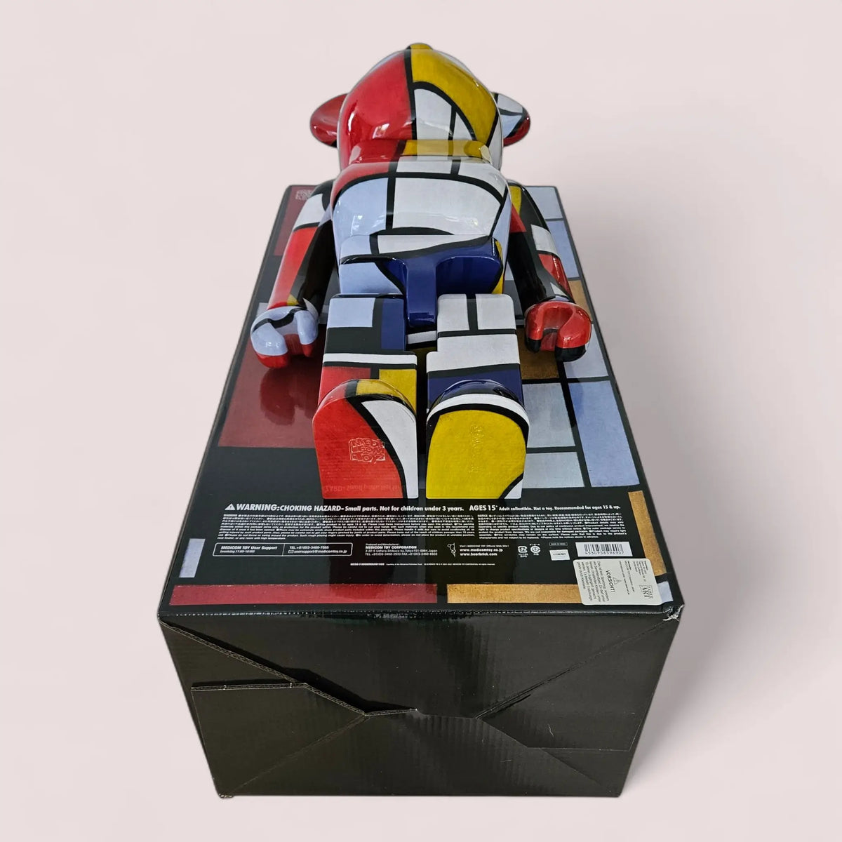 Bearbrick Piet Mondrian 1000% Echtheitsmerkmale