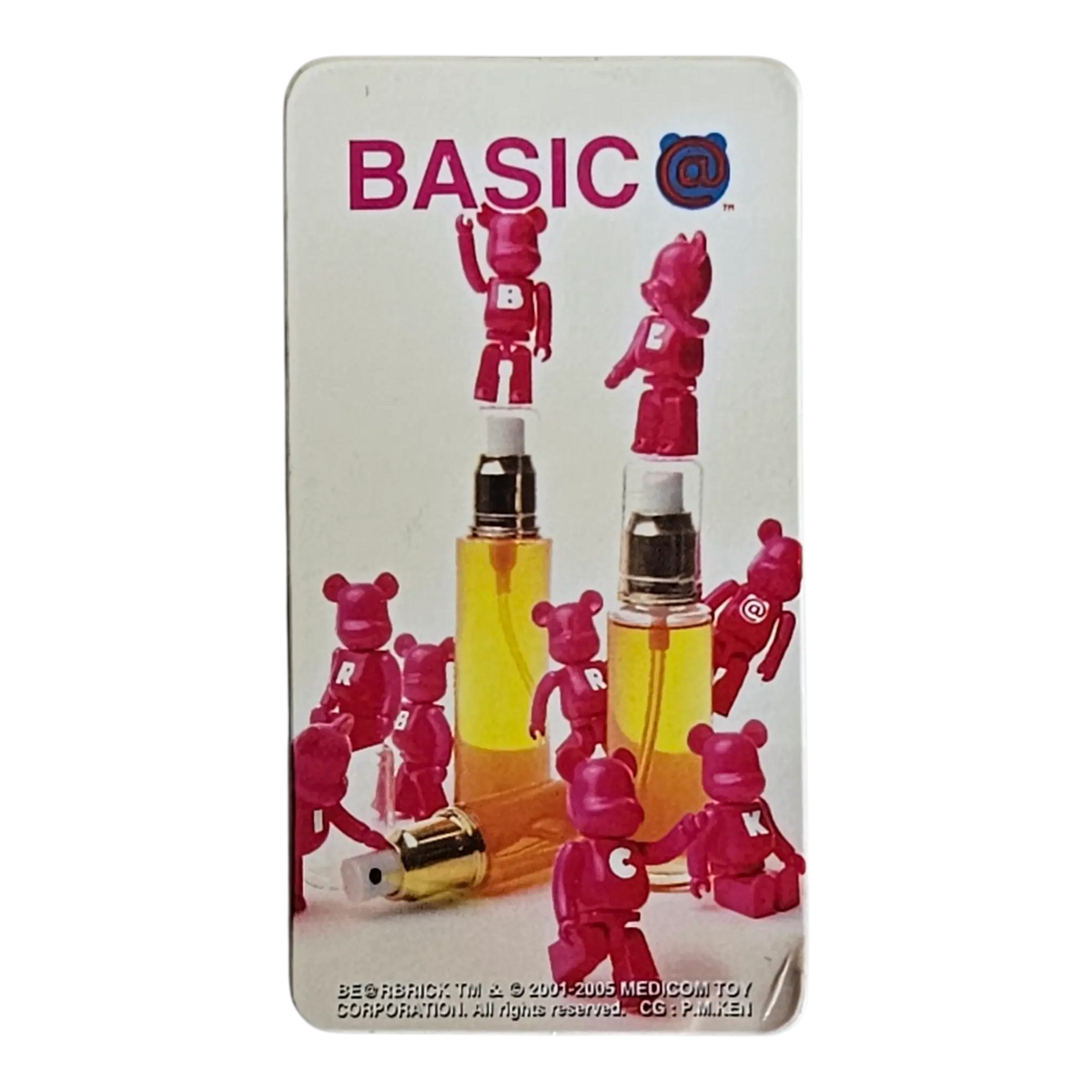 Bearbrick Series 10 Basic Letter 100% Begleitkarte
