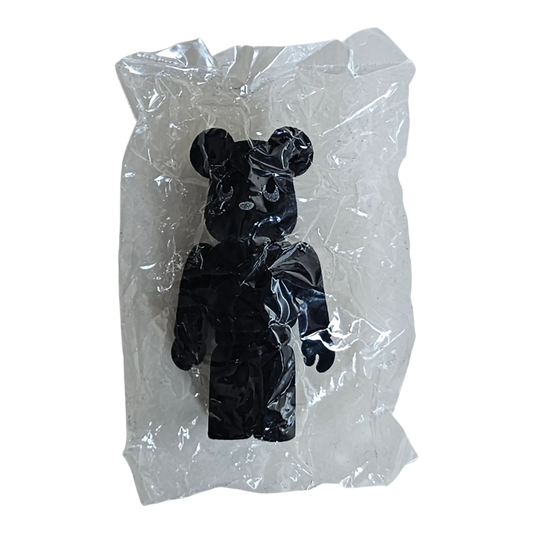 Bearbrick Series 10 Cute "Black Flocky Bear" 100% in Folie