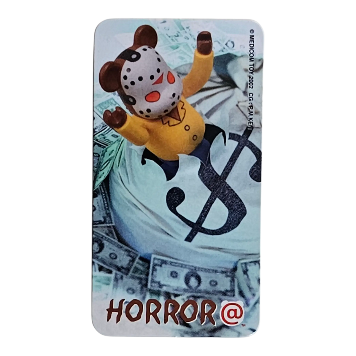 Bearbrick Series 3 Horror "Jason" 100% Begleitkarte