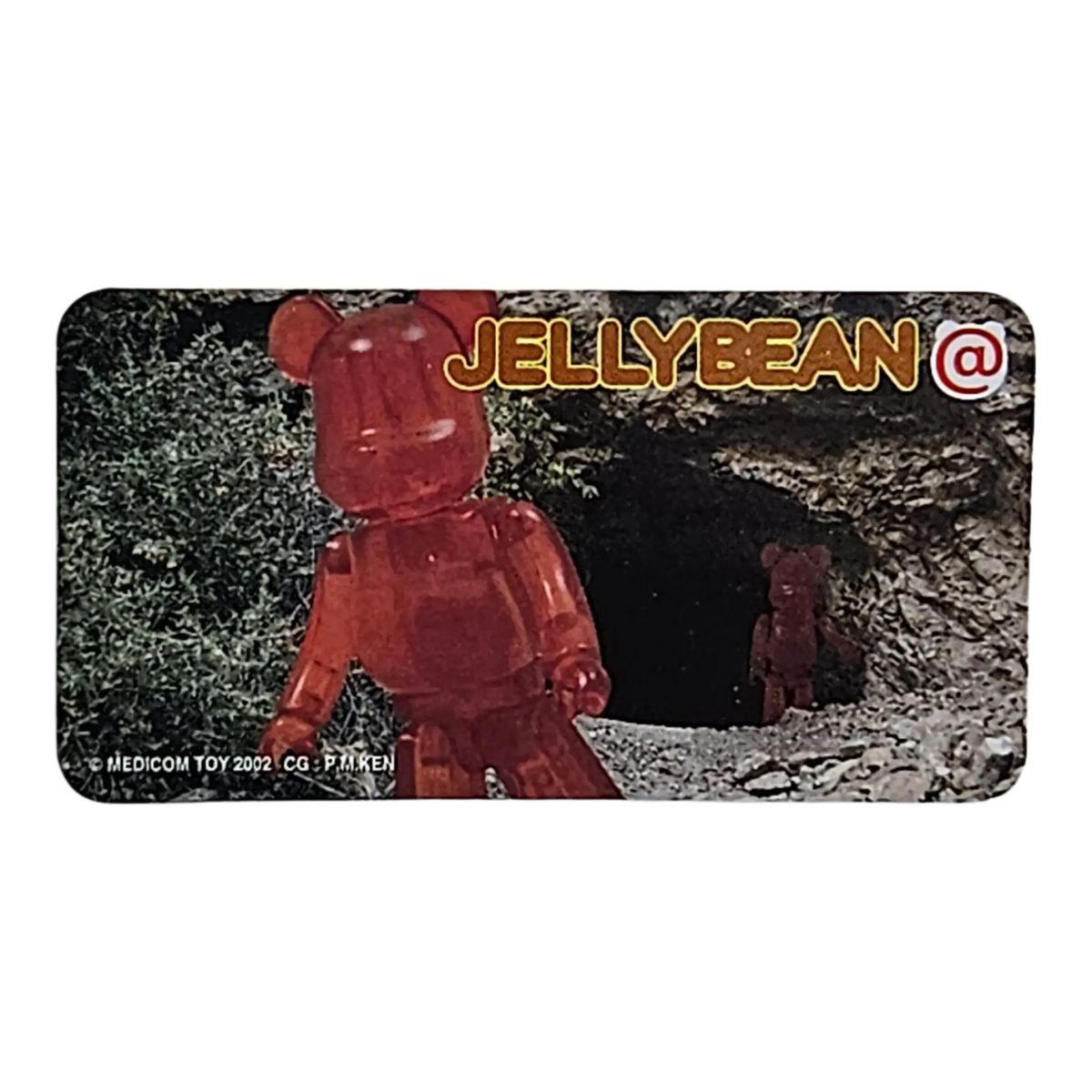 Bearbrick Series 3 Jellybean "Black Tea" 100% Begleitkarte