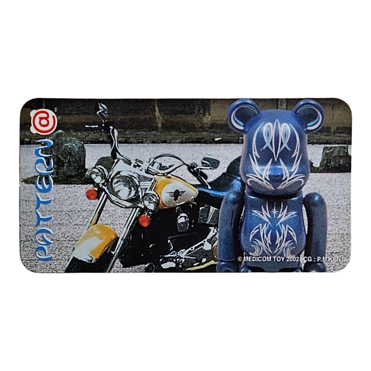 Bearbrick Series 3 Pattern "Tattoo" 100% Begleitkarte