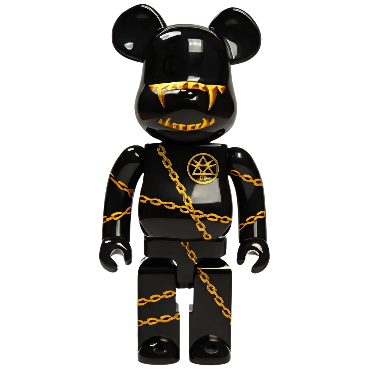 Bearbrick Series 32 "Mishka × Long" 100% SECRET KI-Bild
