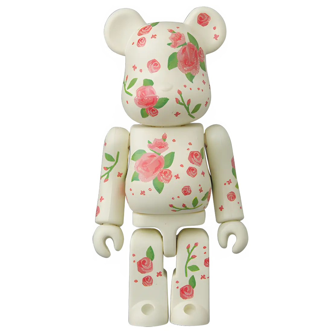 Bearbrick Series 32 Pattern "Rose" 100% Herstellerbild