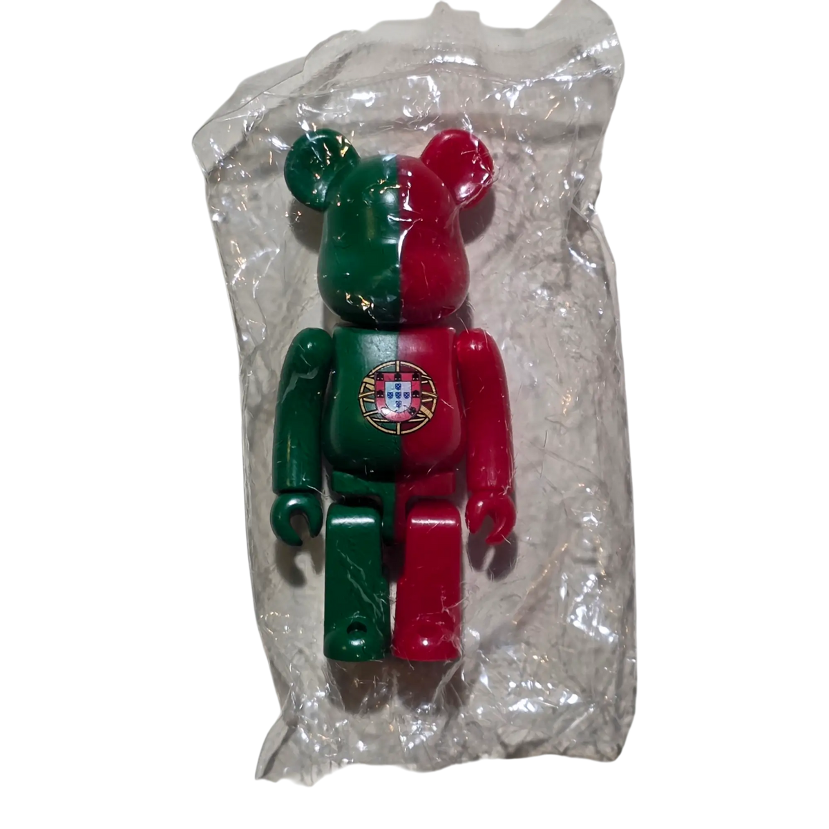 Bearbrick Series 34 Flag "Portugal" 100% in Folie