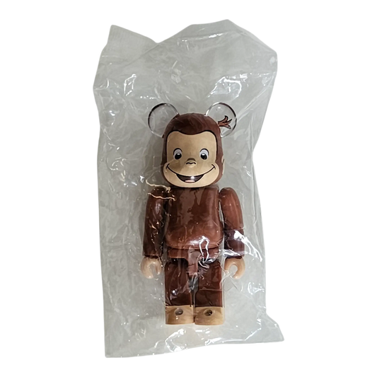 Bearbrick Series 37 Animal "Curious George" 100% in Folie