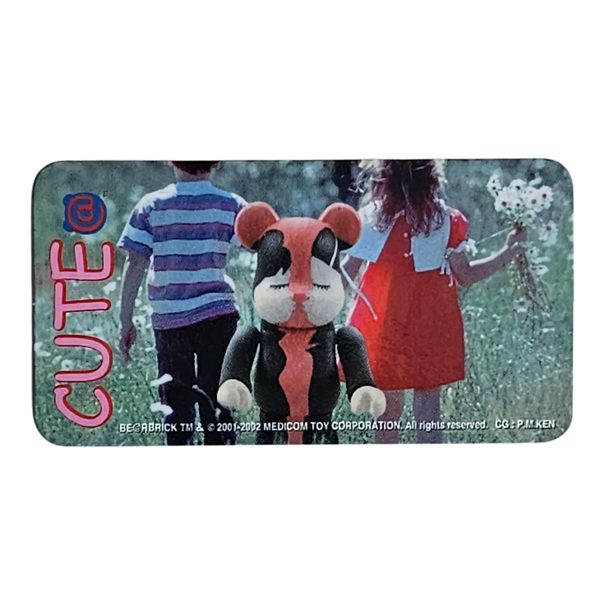 Bearbrick Series 4 Cute 100% Begleitkarte