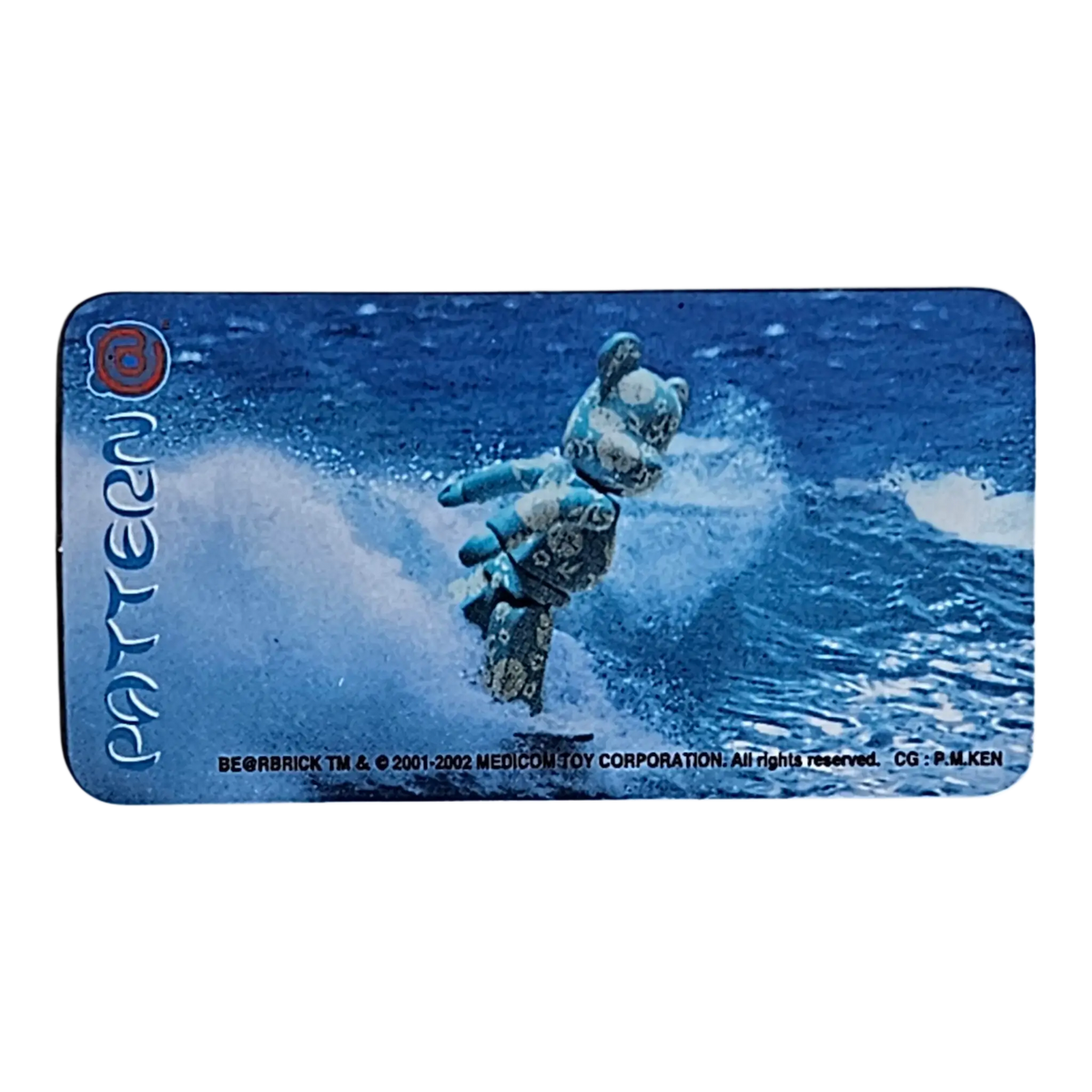 BE@RBRICK Series 4 Pattern "Hibiscus" 100% Begleitkarte