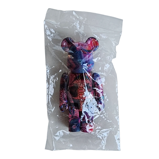 Bearbrick Series 41 Pattern "Love and Peace (Summer of Love)" 100% in Folie