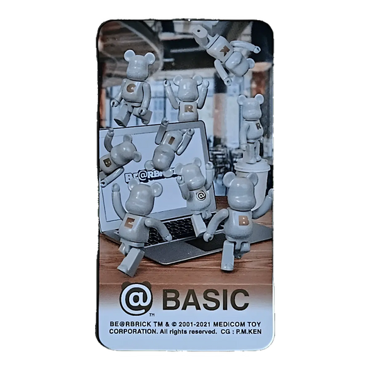 Bearbrick Series 42 Basic Letter 100% Begleitkarte