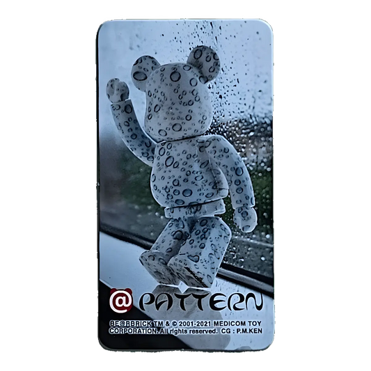 Bearbrick Series 42 Pattern "Water Drop" 100% Begleitkarte