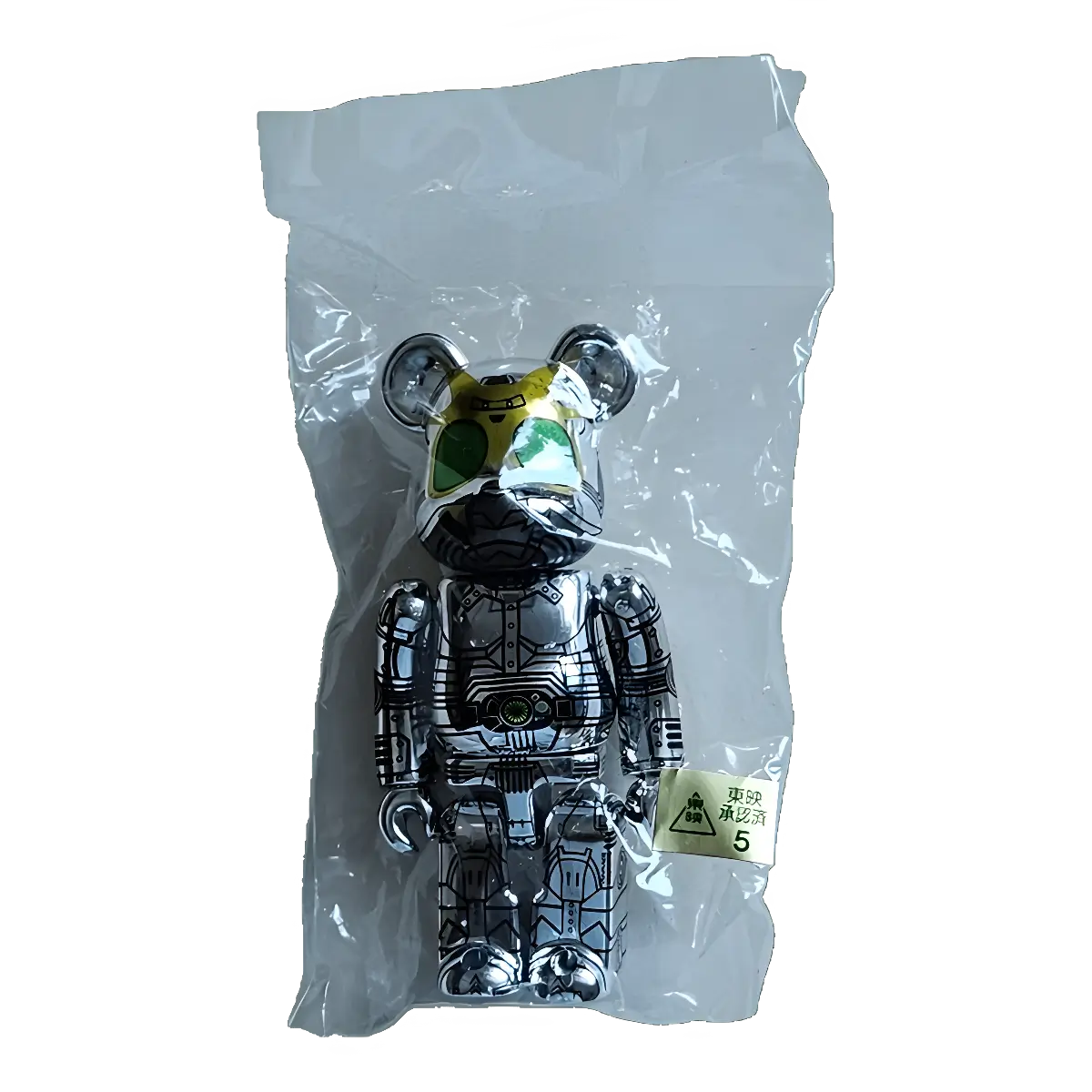 Bearbrick Series 42 SF Sorayama "Black Shadow Moon" 100% in Folie